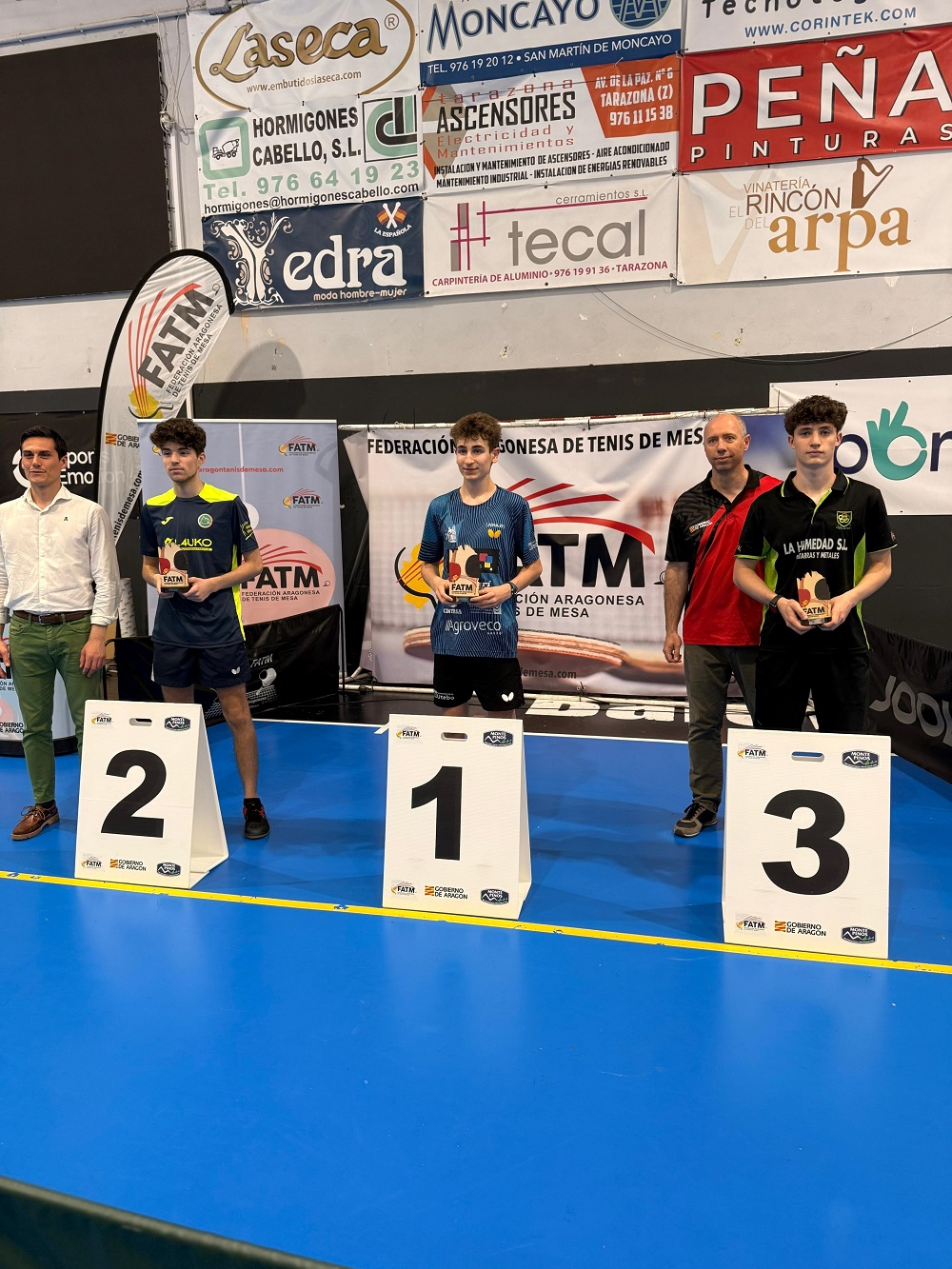 El Polideportivo Municipal de Tarazona fue el escenario del II Torneo Challenger Junior Norte 24/25